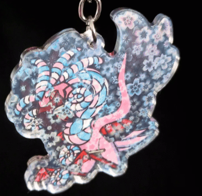 Candy Animal Keychain - Lollipop Lesser Flamingo