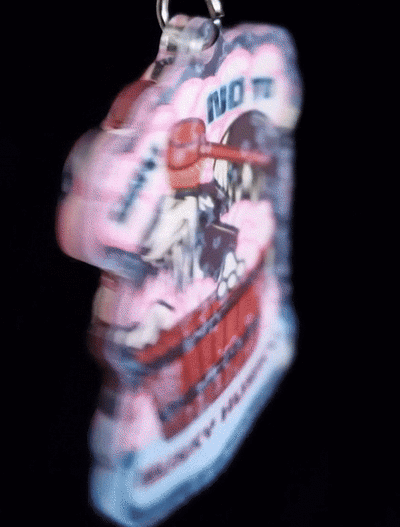 Say No To Musky Husky - Keychain