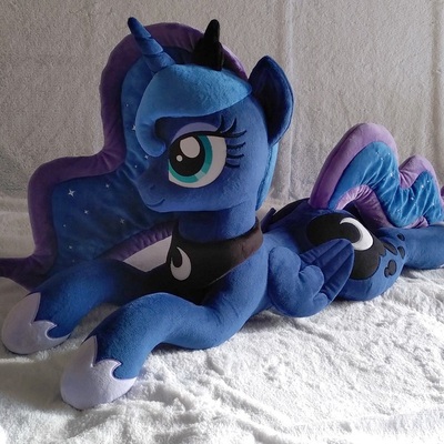 Princess luna laying pony plush