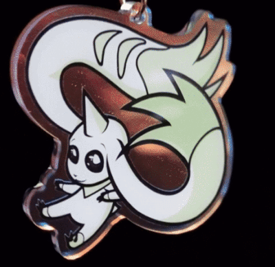 Digimon Keychain - Terriermon & Lopmon