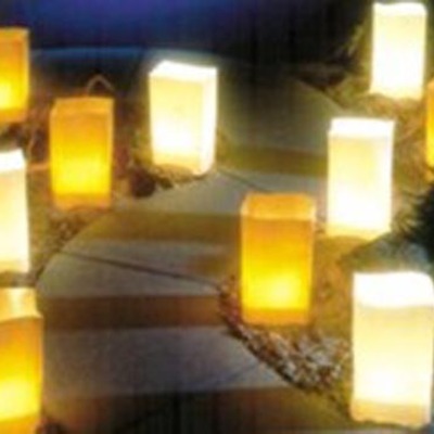  christmas electric luminary sets  only by rc lightstyle - outdoor luminaria classic 