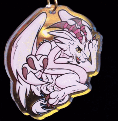 Digimon Keychain - Magnadramon / Holydramon
