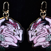 Digimon Keychain - Magnadramon / Holydramon - Thumbnail 1