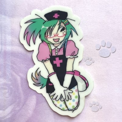 Nurse glow-in-the-dark sticker