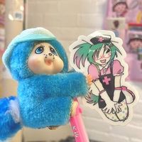 nurse glow-in-the-dark sticker - Thumbnail 1