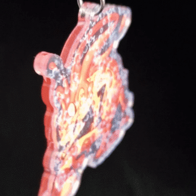 Candy animal keychains - king cheetah