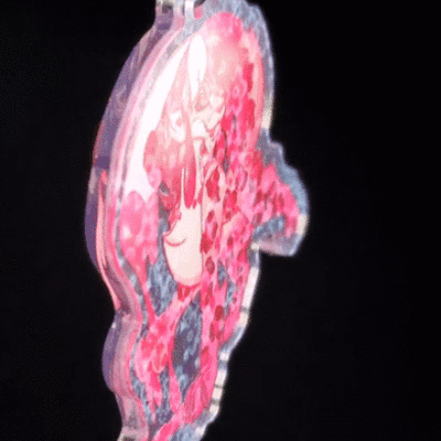 Candy animal keychains - snow leopard