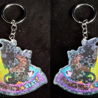 Resisting A Rest - Bat Keychain - Thumbnail 1