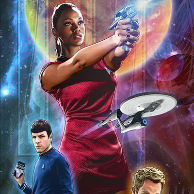 Star trek ongoing #47 artist print