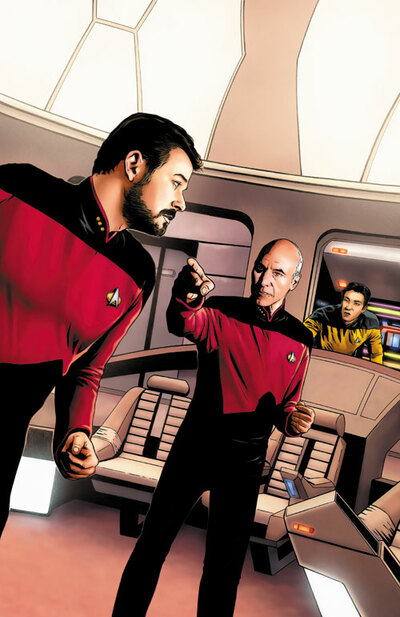 Star Trek: The Next Generation: Ghosts #4 Artist Print