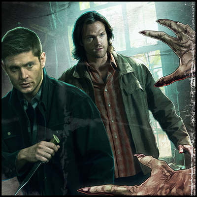 Supernatural: the winchester brothers artist print