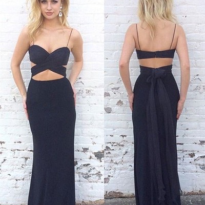 Mermaid long two pieces prom,formal evening dresses, pd230120 - Thumbnail 4