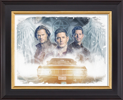 Supernatural: Trinity (Original Hand Embellished Canvas Artwork)