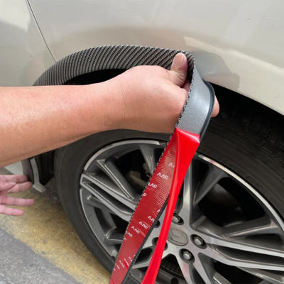 Carbon Fiber Pattern Car Wheel Arches 3.5cm*150cm