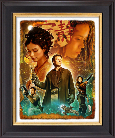 Firefly (Original Hand Embellished Canvas Artwork)