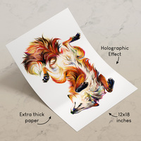 Rolly Fox - Premium Holographic Poster - Thumbnail 1