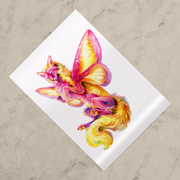 Rosy Maple Fox - Premium Holographic Poster - Thumbnail 2