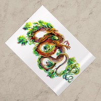 Wood Dragon - Premium Holographic Poster - Thumbnail 2