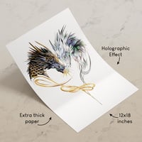Unity Dragons - Premium Holographic Poster - Thumbnail 1