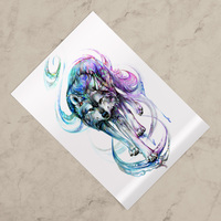 Aurora Wolf - Premium Holographic Poster - Thumbnail 2