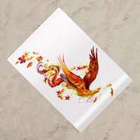 Falling Leaf Phoenix - Premium Holographic Poster - Thumbnail 2