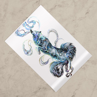 Interstellar Wolf - Premium Holographic Poster - Thumbnail 2