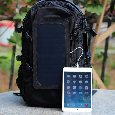 Outdoor large capacity backpack with solar charging mfb04 - Thumbnail 4