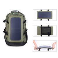 Outdoor Large Capacity Backpack With Solar Charging MFB04 - Thumbnail 3