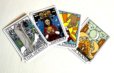 Tarot Card Stickers