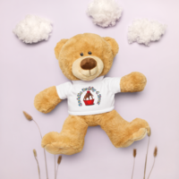 Cuddle Buddy 4 Ever Teddy Bear With a t-shirt - Thumbnail 2