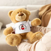 Cuddle Buddy 4 Ever Teddy Bear With a t-shirt - Thumbnail 8