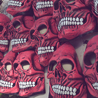 Mister Skulch RED -- Full Head Latex Halloween Mask -- Factory Edition - Thumbnail 3