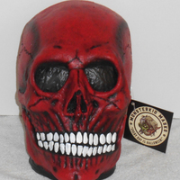 Mister Skulch RED -- Full Head Latex Halloween Mask -- Factory Edition - Thumbnail 4