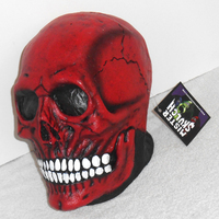 Mister Skulch RED -- Full Head Latex Halloween Mask -- Factory Edition - Thumbnail 5