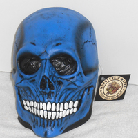 Mister Skulch BLUE -- Full Head Latex Halloween Mask -- Factory Edition - Thumbnail 4