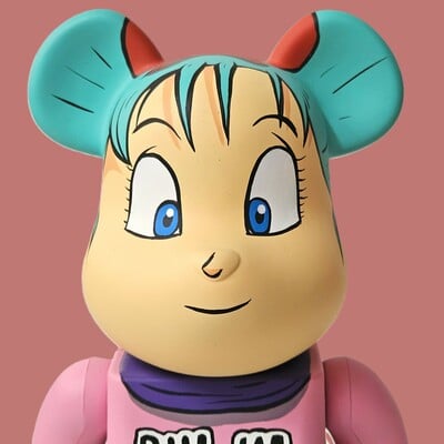 Custom bearbrick 400% by dhani barragan"bulma"  - Thumbnail 2