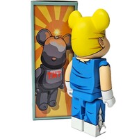 Custom Bearbrick 400% by Dhani Barragan "MAJIN VEGETA"  - Thumbnail 5