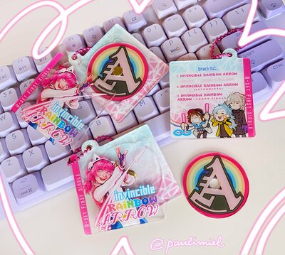 AI: The Somnium Files - Iris CD Keychain