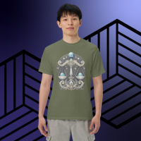 Libra zodiac series t-shirt - Thumbnail 5