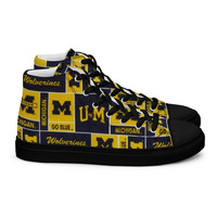 U of M Womens high top canvas shoes - Thumbnail 8