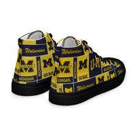 U of M Womens high top canvas shoes - Thumbnail 9