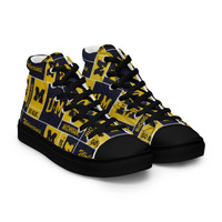 U of M Womens high top canvas shoes - Thumbnail 10
