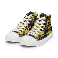 U of M Womens high top canvas shoes - Thumbnail 2