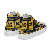 U of M Womens high top canvas shoes - Thumbnail 16