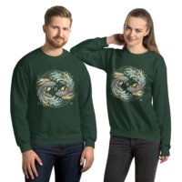 Pisces Zodiac series Unisex Sweatshirt - Thumbnail 3