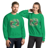 Pisces Zodiac series Unisex Sweatshirt - Thumbnail 5