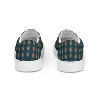Vintage Bloom Womens slip-on canvas shoes - Thumbnail 4