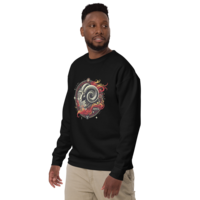 Aries Zodiac series Unisex Premium Sweatshirt - Thumbnail 2