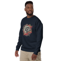 Aries Zodiac series Unisex Premium Sweatshirt - Thumbnail 6