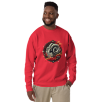 Aries Zodiac series Unisex Premium Sweatshirt - Thumbnail 16
